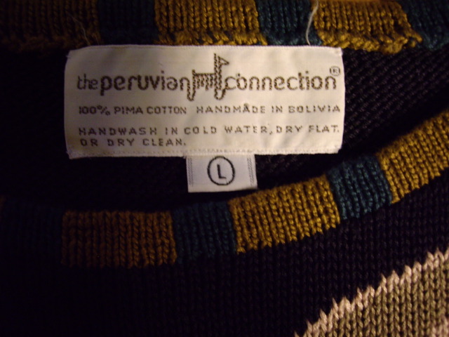 PERUVIAN CONNECTION Tunic Sweater PIMA COTTON/Gorgeous Colors L PERU 